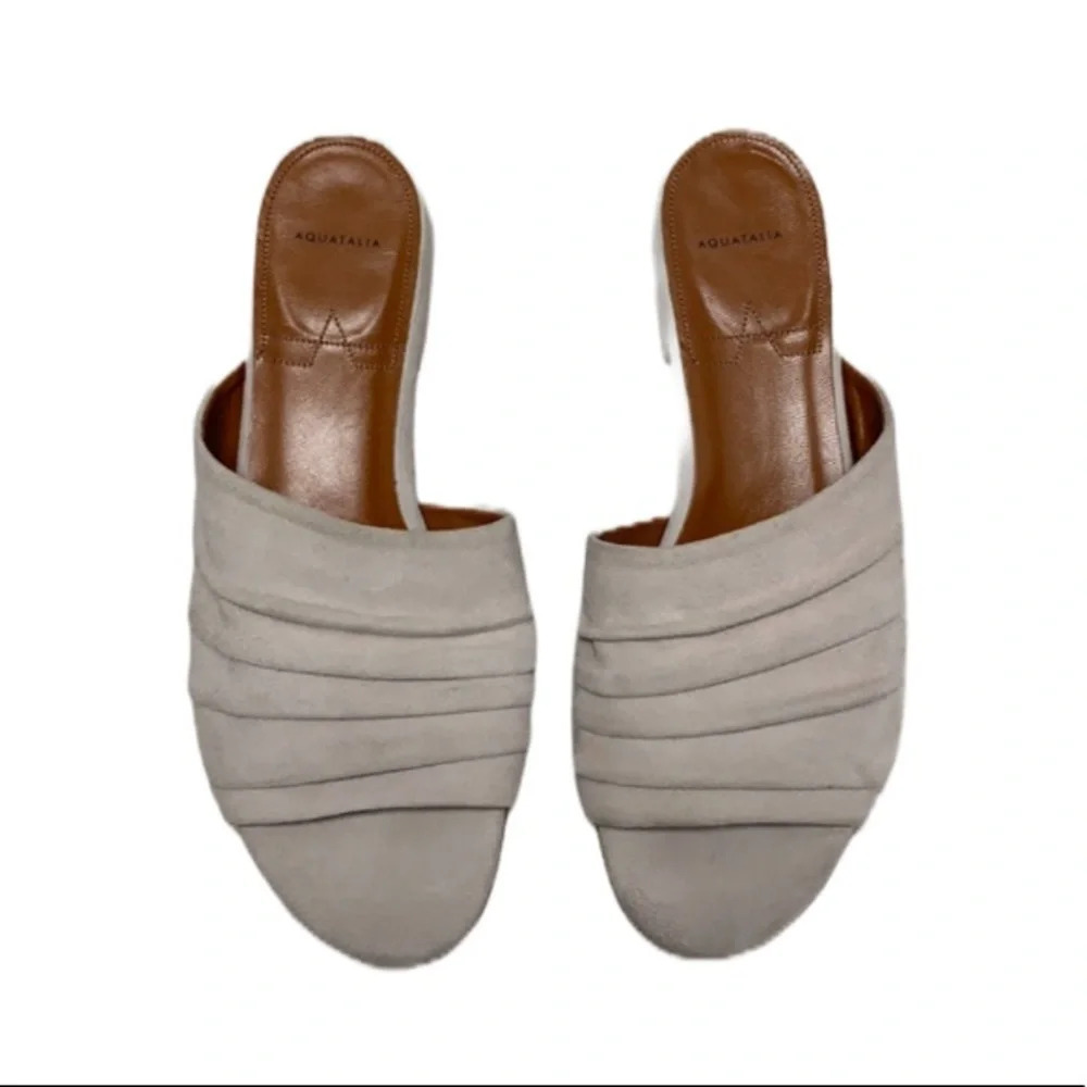 Aquatalia suede sandals